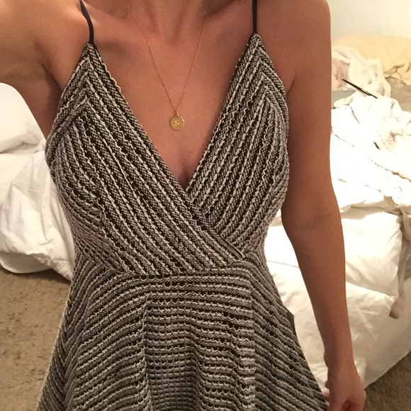 Miss Alice Navy & White Striped Dress - Picture 4 of 5